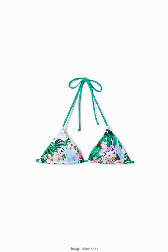 Desigual mujer top de bikini con estampado floral VZ26R0560 ropa Desigual mujer top de bikini con estampado floral VZ26R0560 ropa